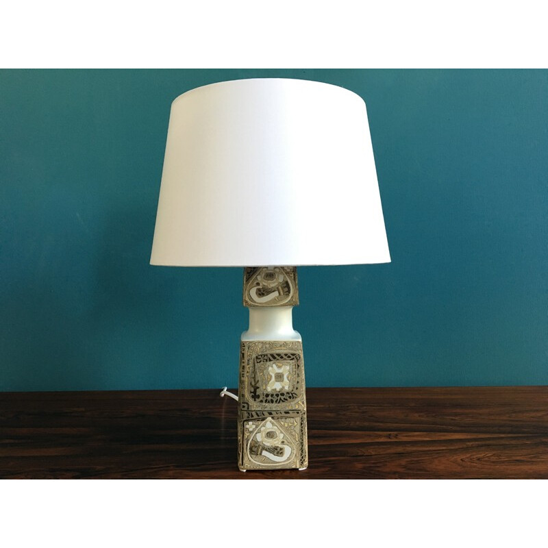 Mid-century vintage table lamp by Nils Thorsson for Fog & Morup - 1960s