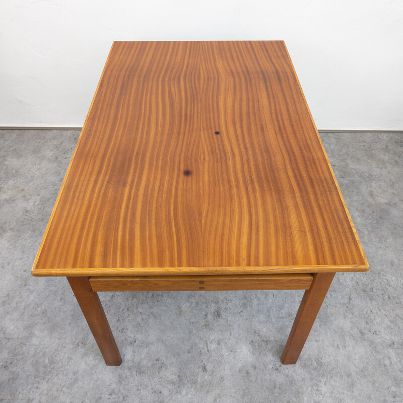 Mid century extendable dining table by Alan Fuchs for Krásná Jizba, Czechoslovakia 1960s