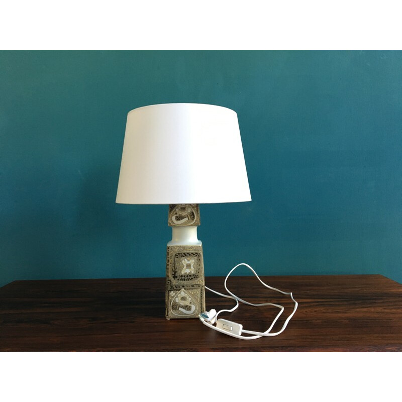 Mid-century vintage table lamp by Nils Thorsson for Fog & Morup - 1960s