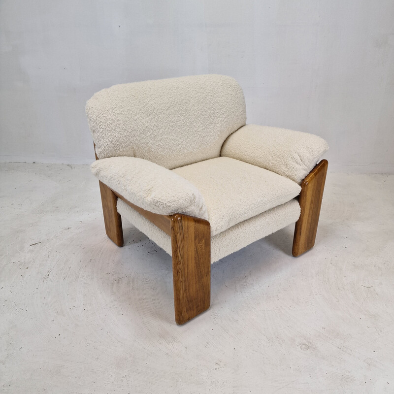 Vintage armchair by Mario Marenco for Mobil Girgi, Italy 1970s