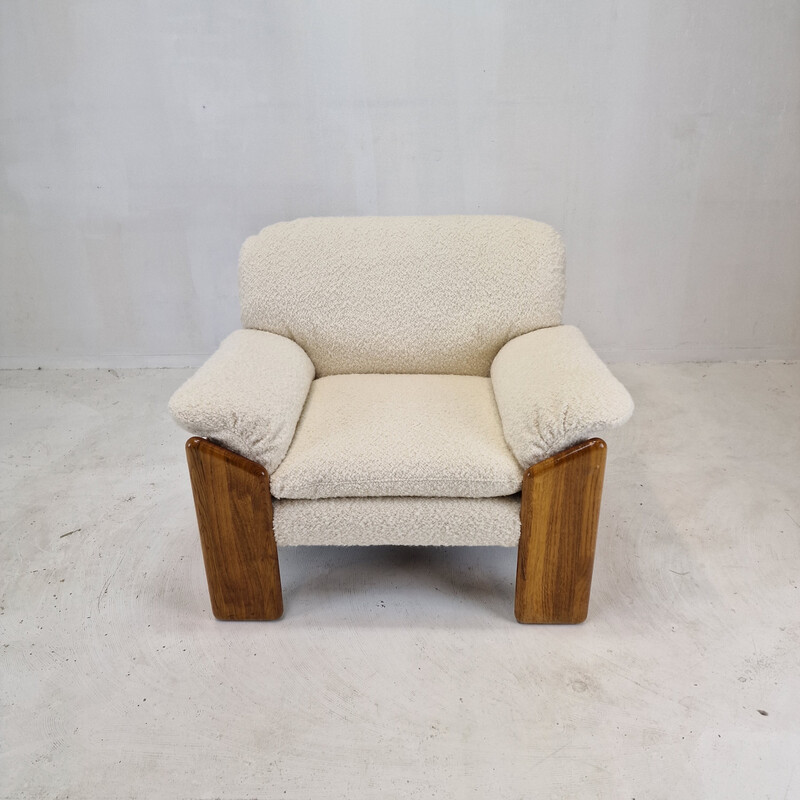 Vintage armchair by Mario Marenco for Mobil Girgi, Italy 1970s