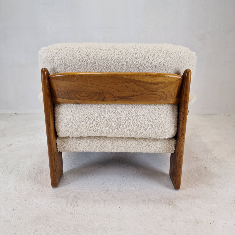 Vintage armchair by Mario Marenco for Mobil Girgi, Italy 1970s