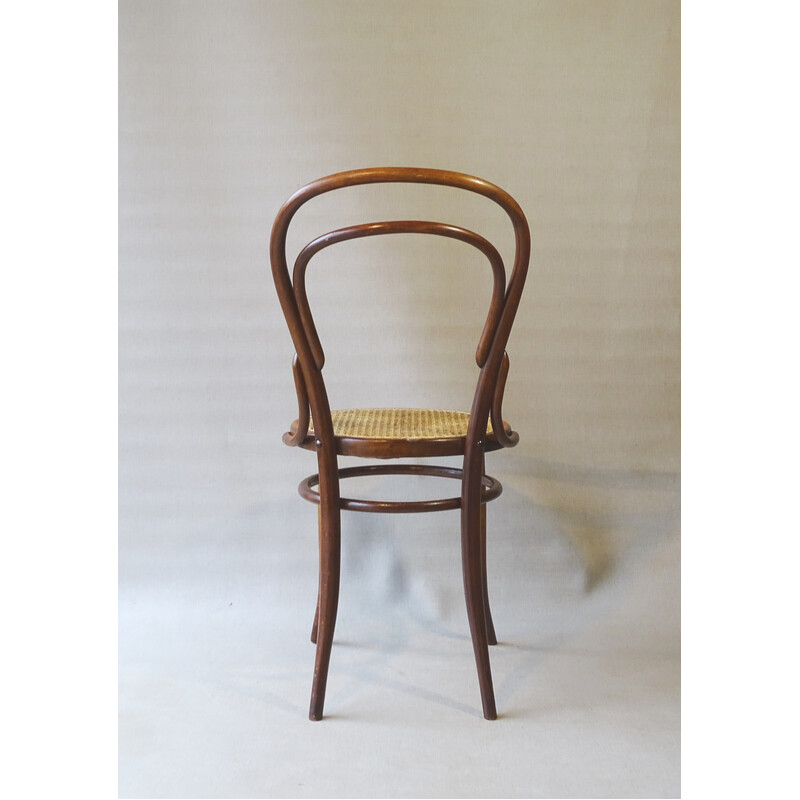 Pair of vintage chairs N°14 1900 by Turpe