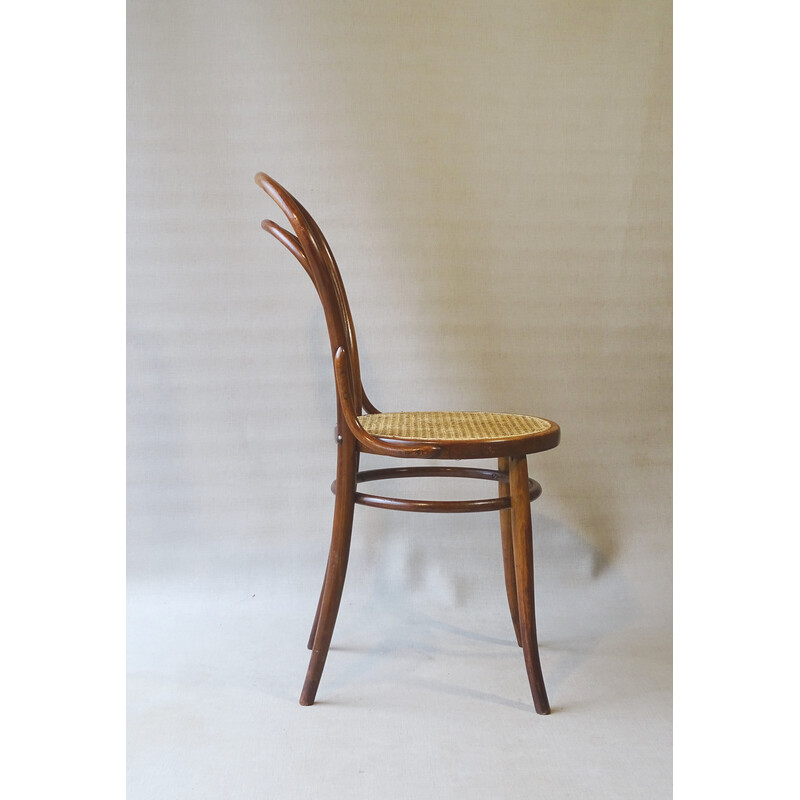 Pair of vintage chairs N°14 1900 by Turpe