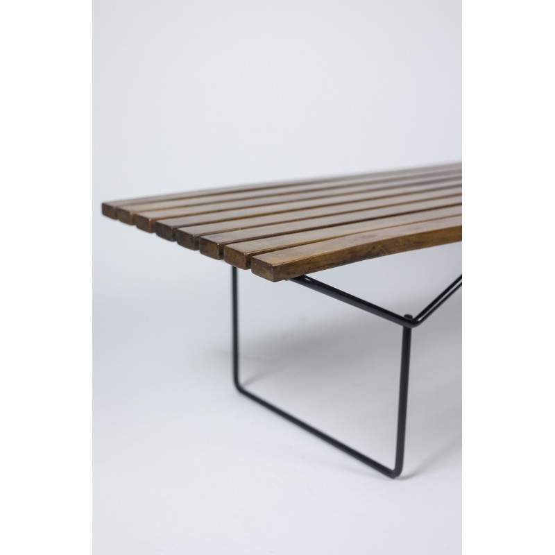 Banc minimaliste vintage pour Knoll, 1960