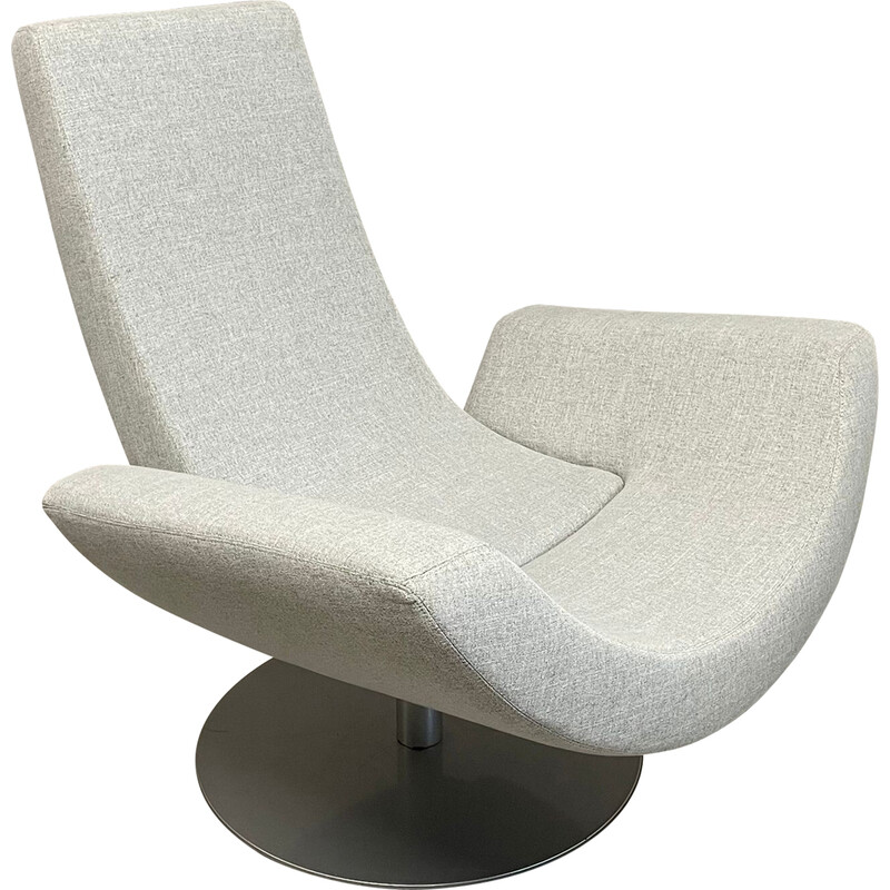 Vintage swivel armchair Fly by Manzoni and Tapinassi for Arketipo, Italy