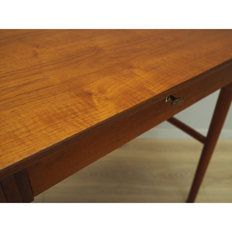 Vintage teak desk, Denmark 1970s