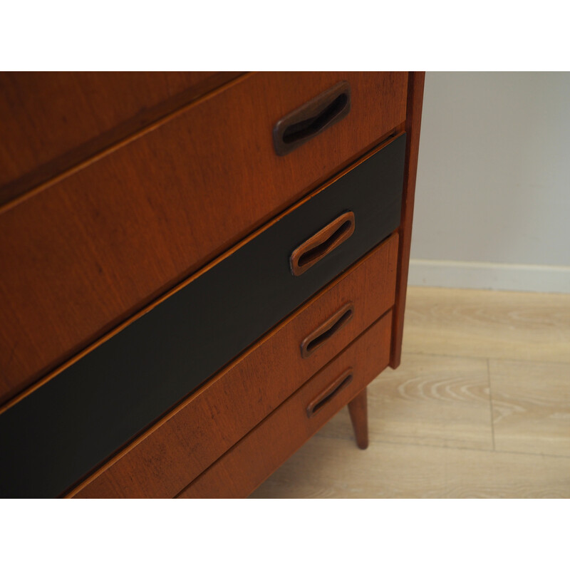 Vintage teak chest of drawers, Denmark 1970s