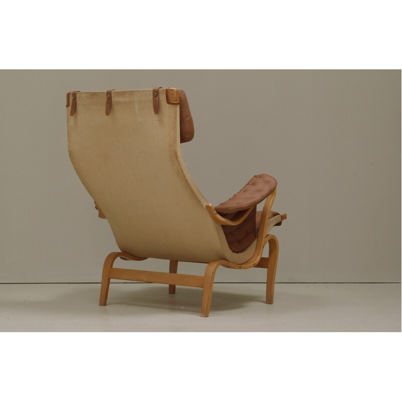 Vintage "Pernilla" armchair by Bruno Mathsson for Dux, Sweden 1970s