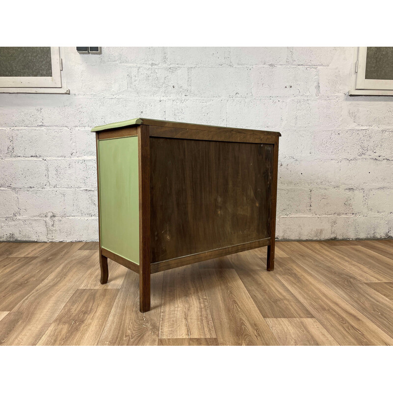 Vintage dresser 3 drawers in restored wood