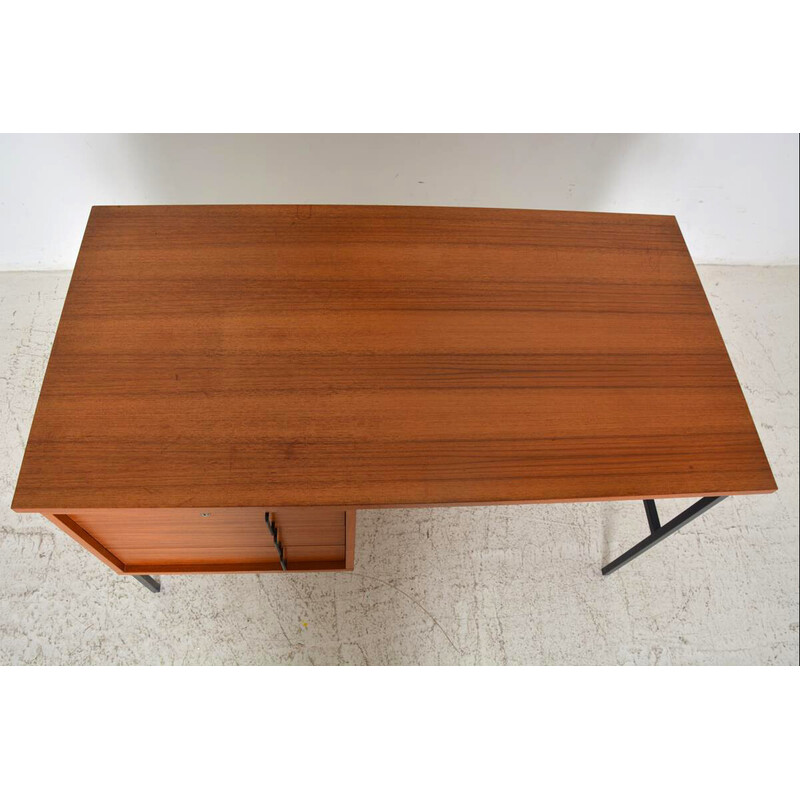 Scrivania vintage in teak di Gunther Renkel per Rego Mobel, Germania 1960