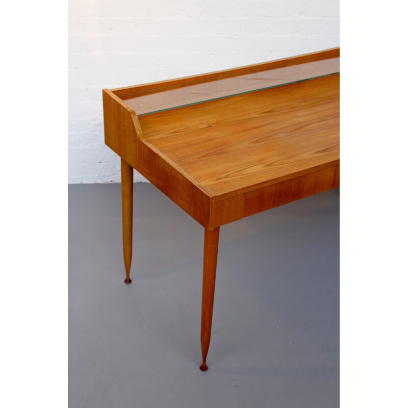 VEB desk in elm - 1950s