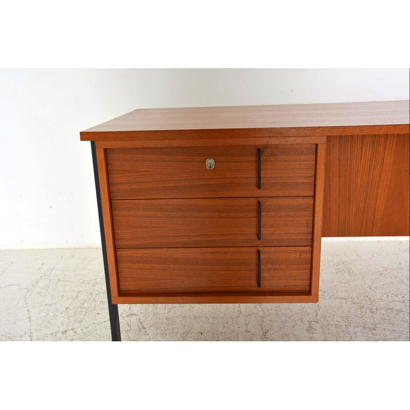 Vintage teak desk by Gunther Renkel for Rego Mobel, Germany 1960