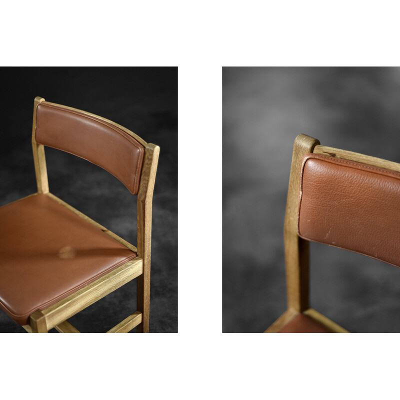 Pair of Scandinavian vintage model 3241 armchairs by Børge Mogensen for Fredericia Stolefabrik, 1960s