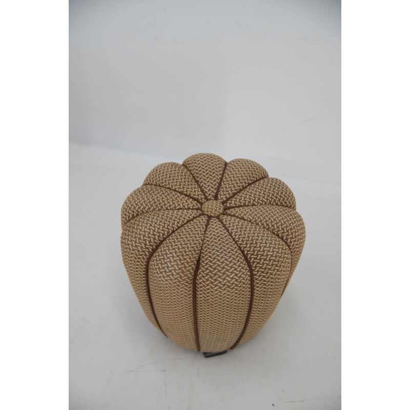 Art Deco vintage ottoman by Jindrich Halabala for Up Zavody, Czechoslovakia 1930s