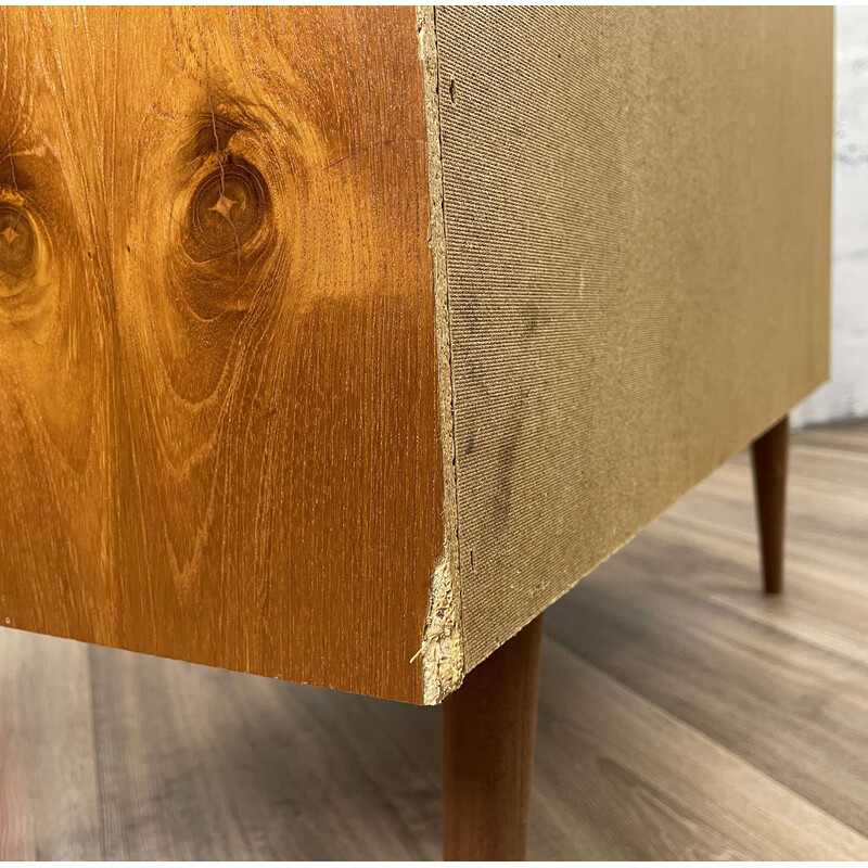 Vintage Scandinavian sideboard in teak, 1960