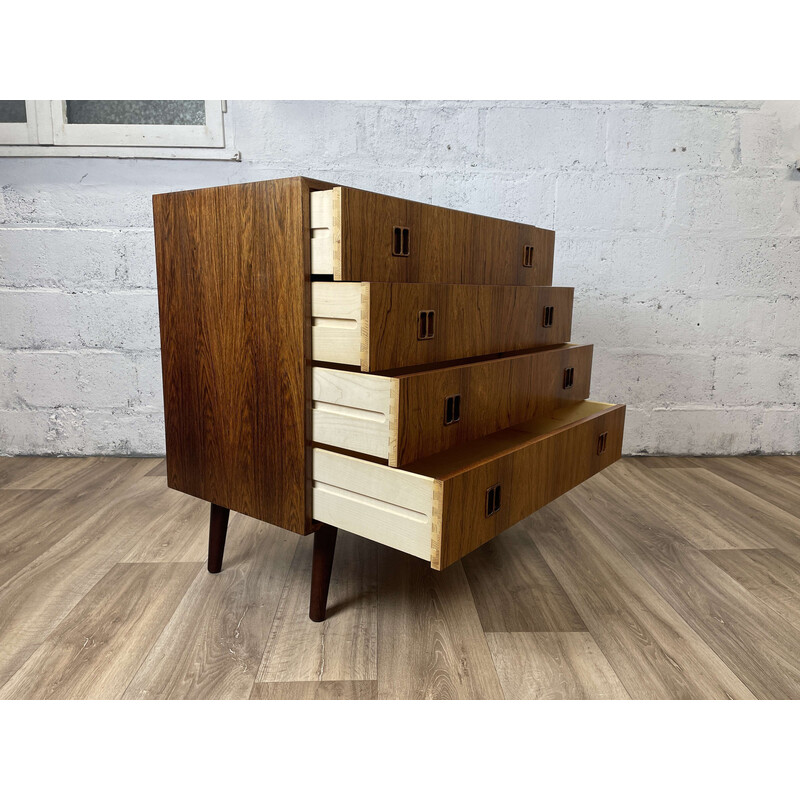 Cómoda Vintage Scandinavian rosewood de Horsens Møbelfabrik, 1960