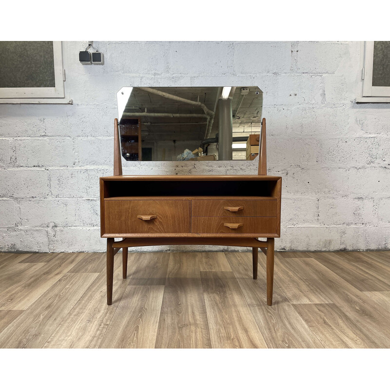 Scandinavian vintage teak dressing table, 1960