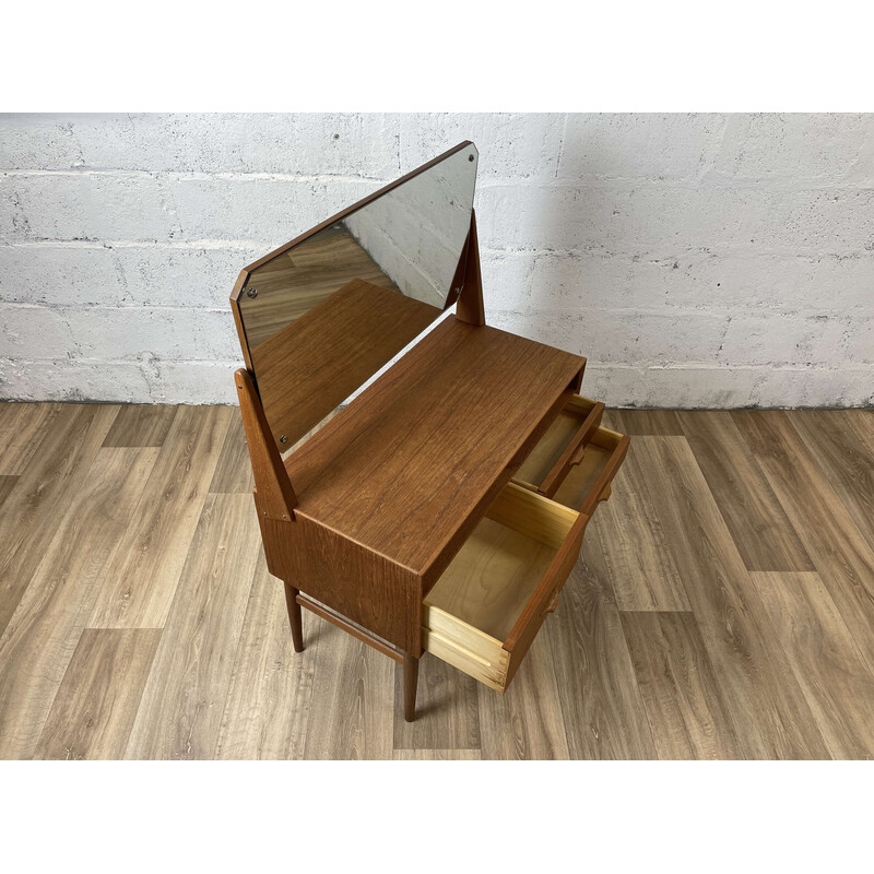 Scandinavian vintage teak dressing table, 1960