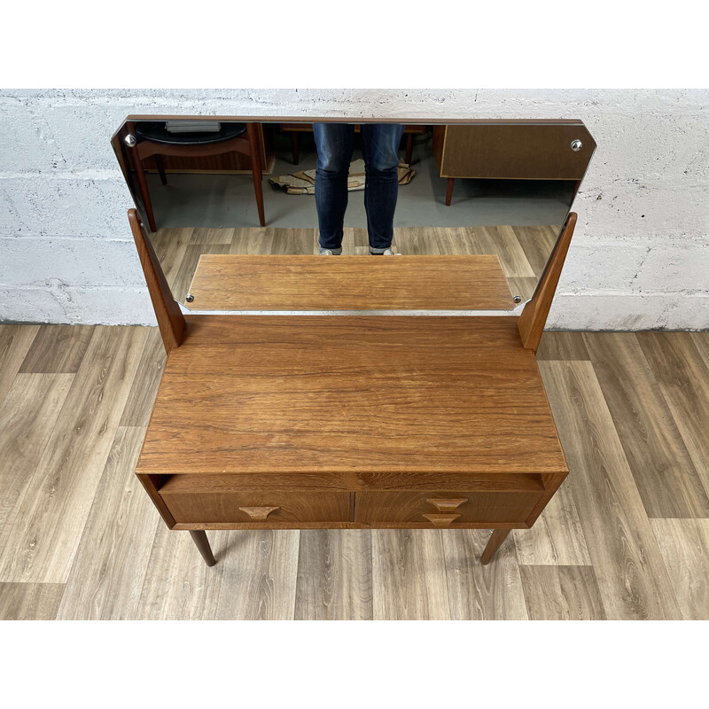 Scandinavian vintage teak dressing table, 1960