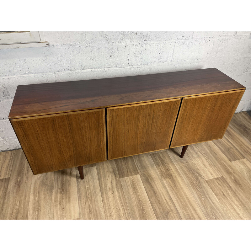 Vintage rosewood sideboard by Omann Jun, 1960