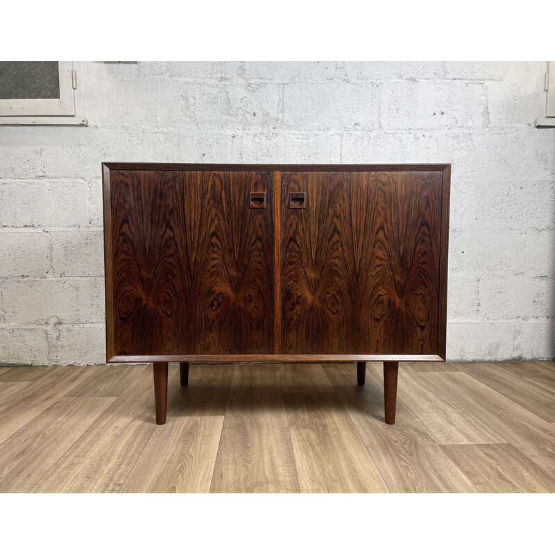 Scandinavian vintage rosewood sideboard by Brouer, 1960