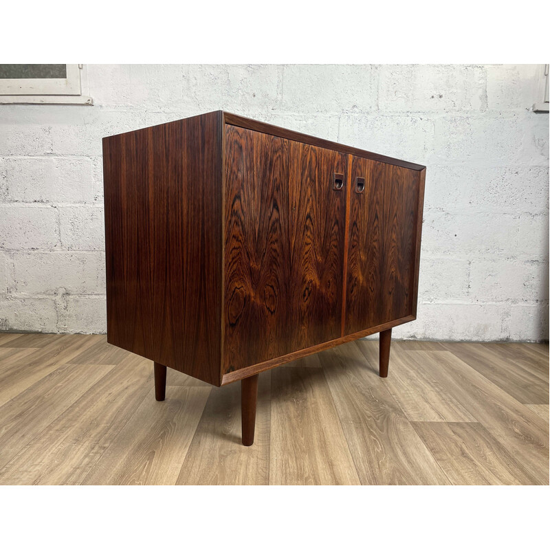 Scandinavian vintage rosewood sideboard by Brouer, 1960