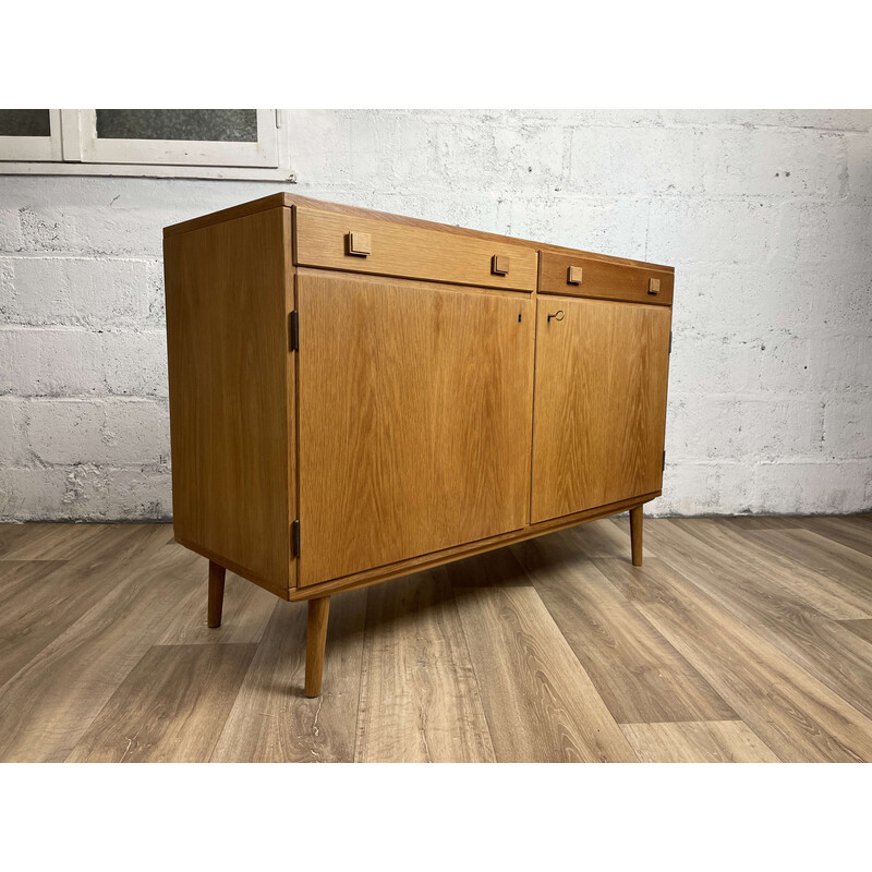 Skandinavisches Vintage-Sideboard aus Eiche, 1960