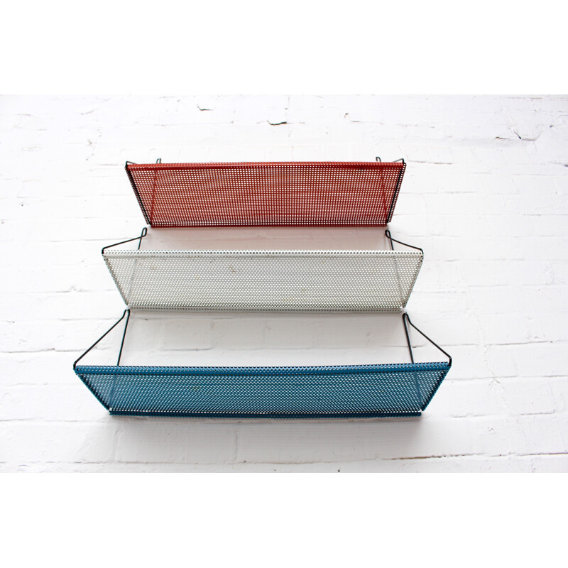 Multicoloured Pilastro Shelves - 1950s