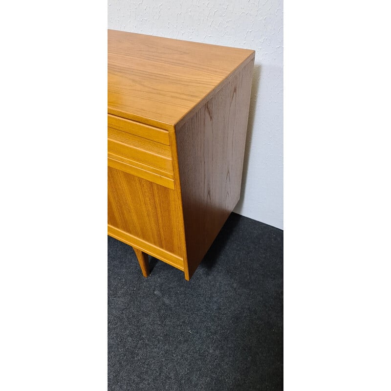 Vintage Mustering German teak sideboard