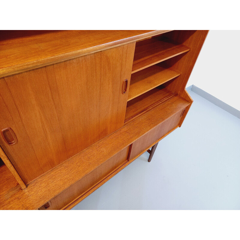 Scandinavian vintage teak bookcase, 1950-1960