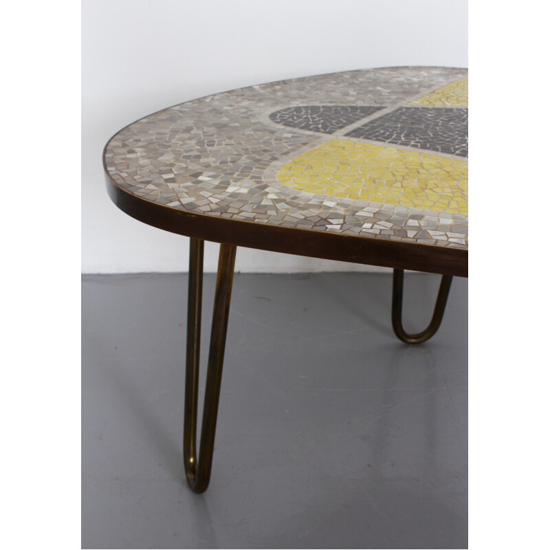 Berthold Müller Mosaic Coffee Table - 1950s