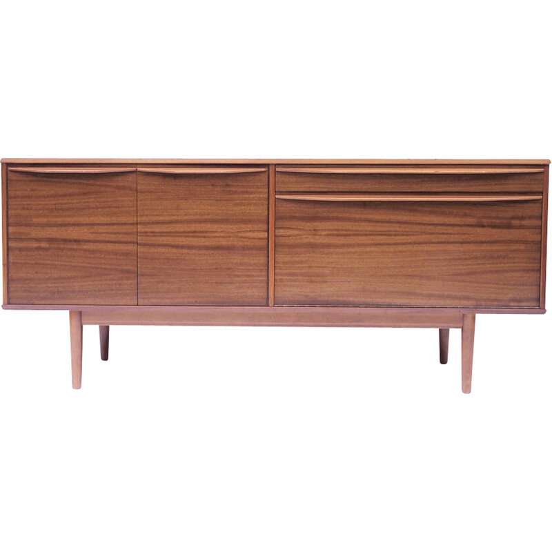 Vintage Scandinavian sideboard in zebrano, 1960s