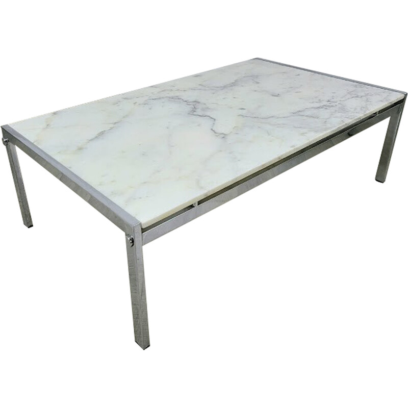Vintage marble coffee table by J.A.Motte for Airborne, 1960