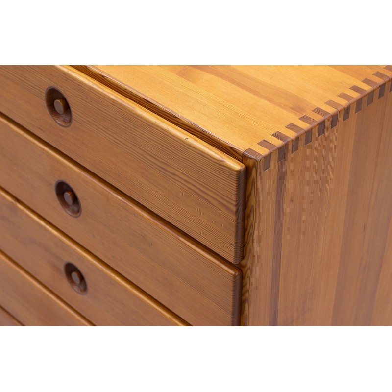 Vintage Oregon pine chest of drawers by Børge Mogensen, 1960s
