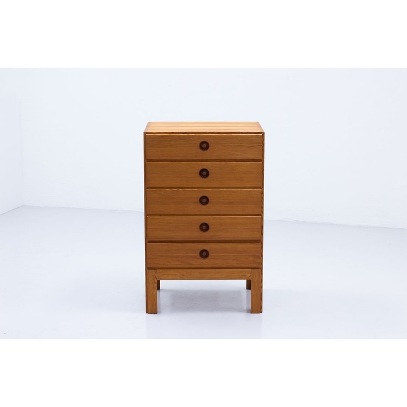 Vintage Oregon pine chest of drawers by Børge Mogensen, 1960s