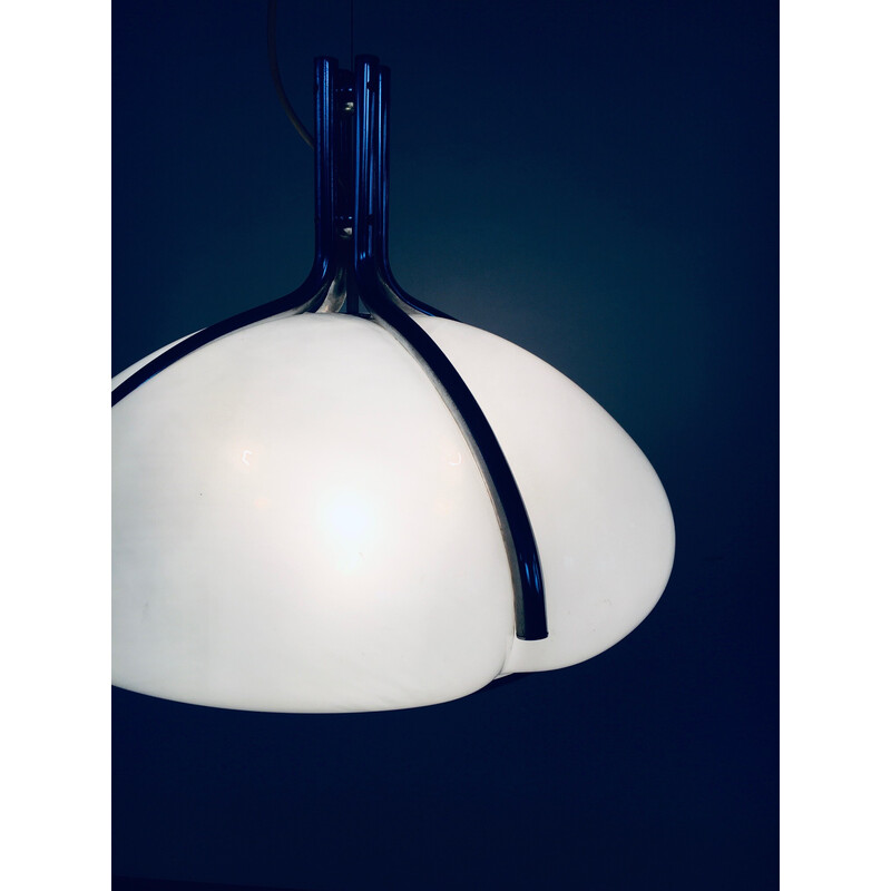 Vintage Quadrifoglio pendant lamp by Gae Aulenti for Guzzini, Italy 1970s