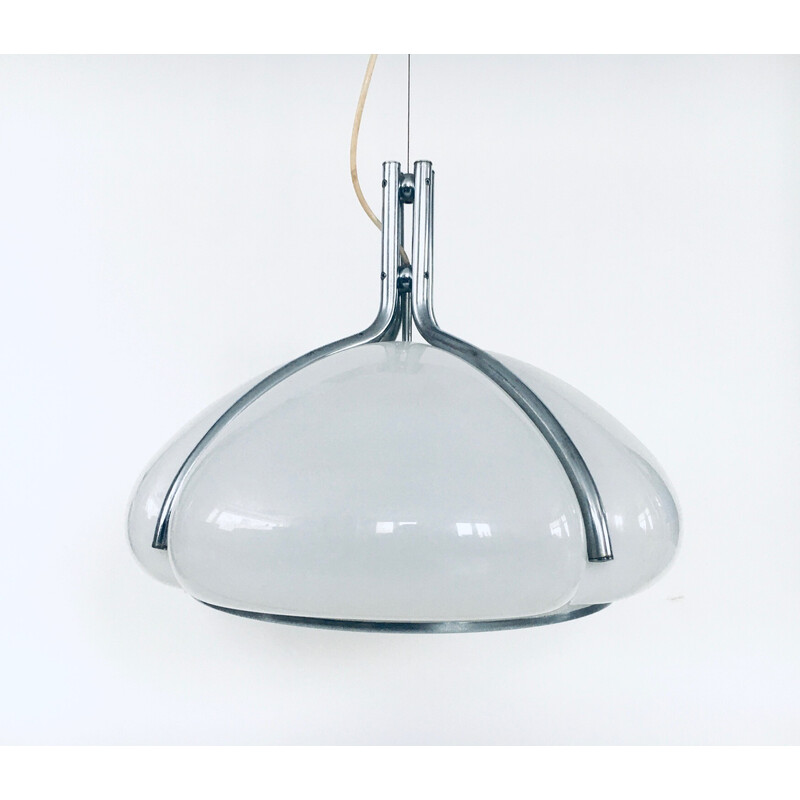 Vintage Quadrifoglio pendant lamp by Gae Aulenti for Guzzini, Italy 1970s