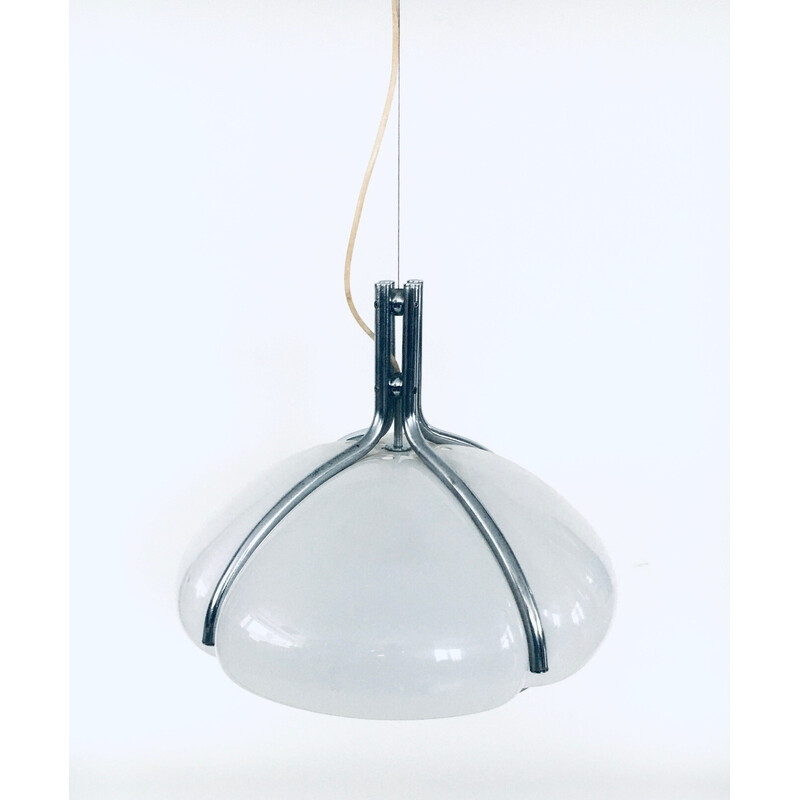 Vintage Quadrifoglio pendant lamp by Gae Aulenti for Guzzini, Italy 1970s