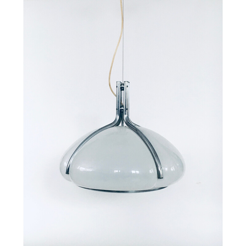 Vintage Quadrifoglio pendant lamp by Gae Aulenti for Guzzini, Italy 1970s