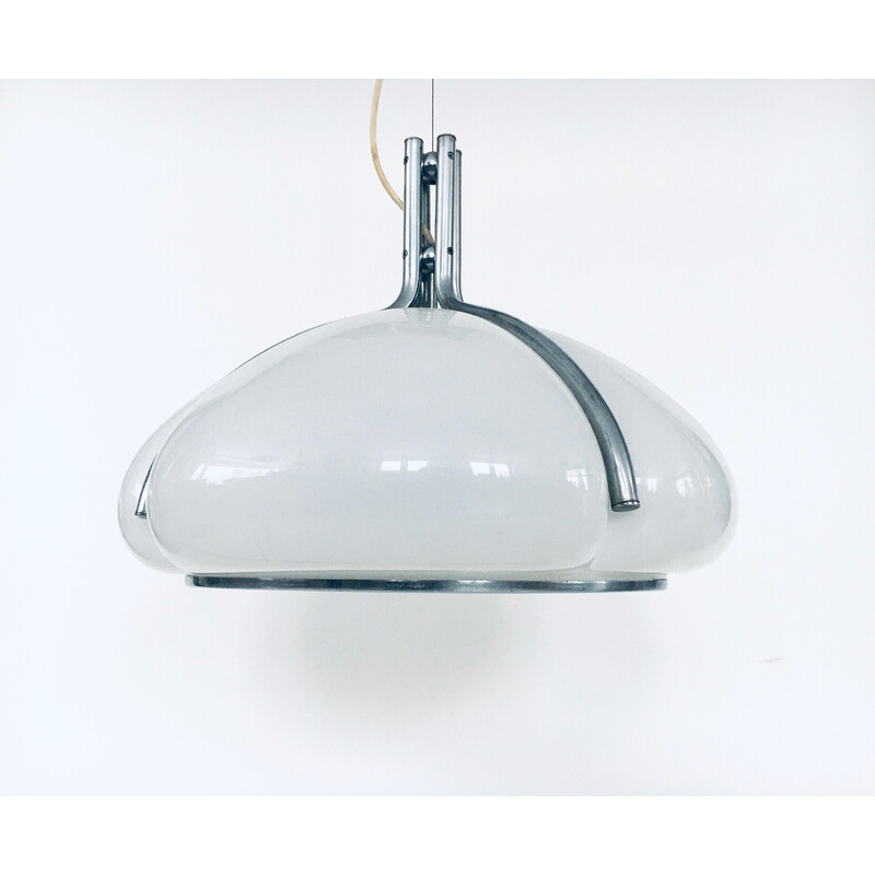 Vintage Quadrifoglio pendant lamp by Gae Aulenti for Guzzini, Italy 1970s