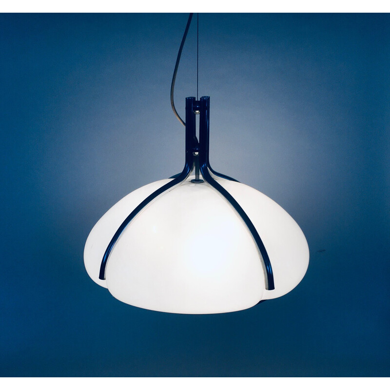 Vintage Quadrifoglio pendant lamp by Gae Aulenti for Guzzini, Italy 1970s