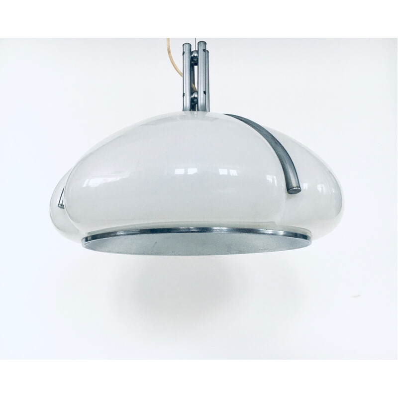 Vintage Quadrifoglio pendant lamp by Gae Aulenti for Guzzini, Italy 1970s