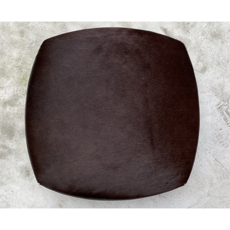 Vintage mobile pouffe by Trussardi