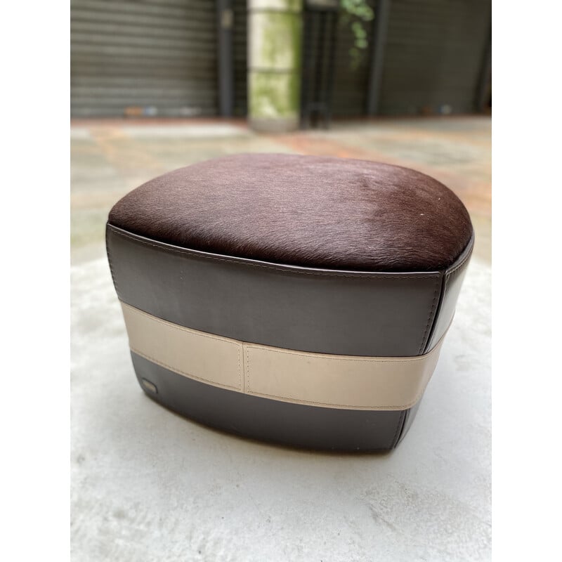 Mobiler Vintage-Hocker von Trussardi