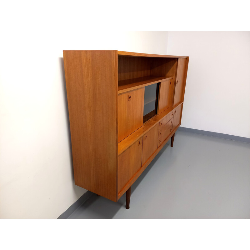 Vintage Scandinavian sideboard in teak, 1950-1960