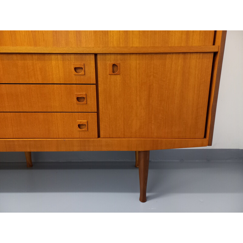 Vintage Scandinavian sideboard in teak, 1950-1960