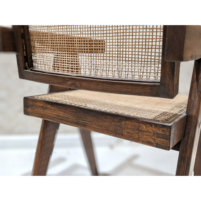 Chaise vintage "Office" de Pierre Jeanneret, 1955-1956