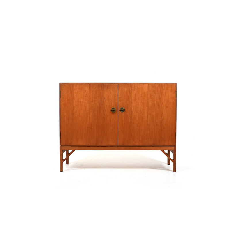 Vintage highboard in teak by Børge Mogensen for Fdb Møbler, 1960s