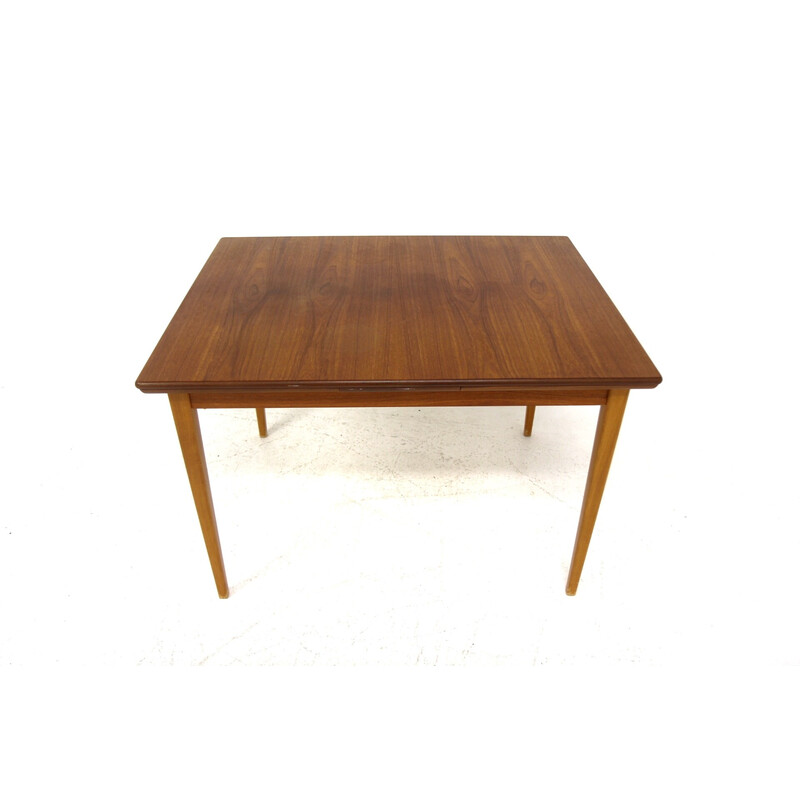 Vintage teak "portfolio" table, Sweden 1950